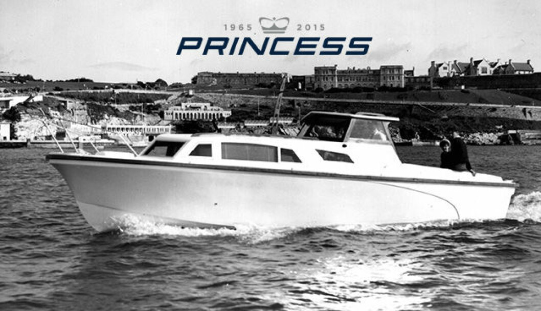Project 31 var den første Princess-modellen som kom for 50 år siden.