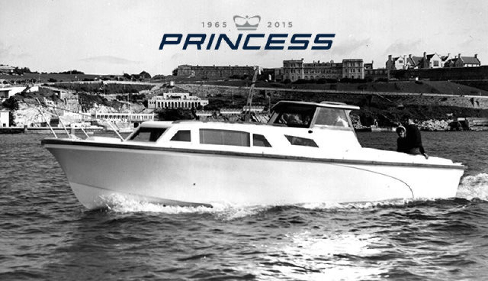 Project 31 var den første Princess-modellen som kom for 50 år siden.