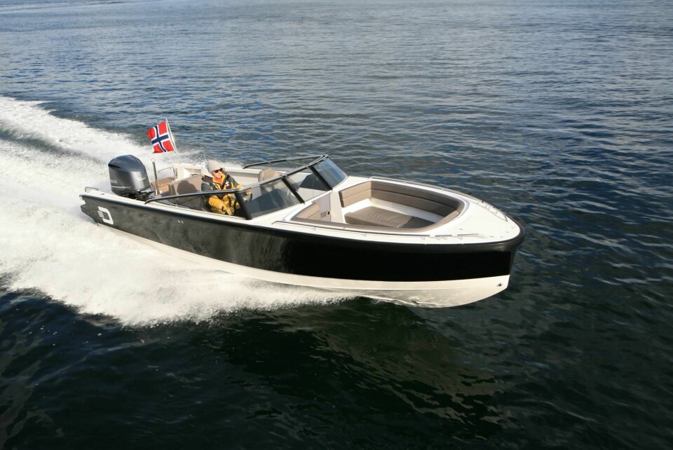 VANT: Draco 26 RS vant prisen som European Powerboat of the Year i klassen opp til 35 fot.