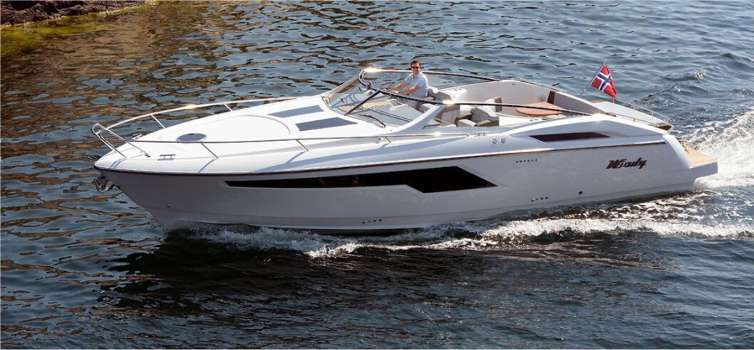 VANT: Windy 39 Camira vant pris for beste båt på London Boat Show. VANT: Windy 39 Camira vant pris for beste båt på London Boat Show.