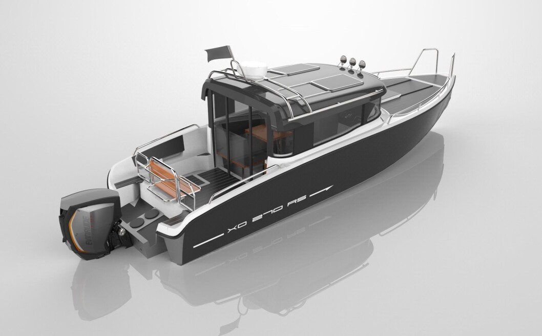 TØFFING: Den store og robuste XO 270 RS Front Cabin klarer seg med én motor med stort dreiemoment. TØFFING: Den store og robuste XO 270 RS Front Cabin klarer seg med én motor med stort dreiemoment.
