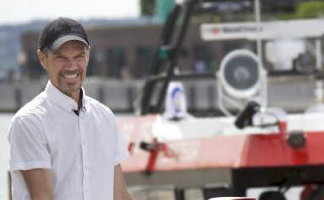 BÅRD EKER: Båtdesigner Bård Eker skal tegne både for Nordkapp og Yamarin. (Utsnitt av arkivfoto: Redningsselskapet) BÅRD EKER: Båtdesigner Bård Eker skal tegne både for Nordkapp og Yamarin. (Utsnitt av arkivfoto: Redningsselskapet)