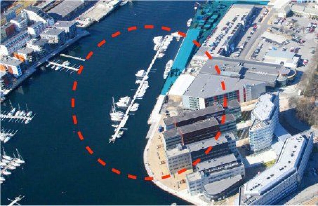Her på Marineholmen i Møhlenpris i Bergen er det båtutstillingen til helgen. (Foto: nordboatvest.no) Her på Marineholmen i Møhlenpris i Bergen er det båtutstillingen til helgen. (Foto: nordboatvest.no)
