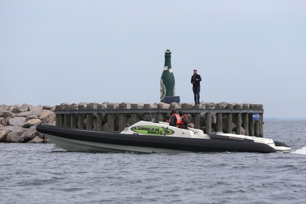 TUBORG: Tuborg bryggeri vil nå bety noe spesielt for skipper Terje Jordfall og navigatør Truls Kristiansen. Foto: Per Heegaard. TUBORG: Tuborg bryggeri vil nå bety noe spesielt for skipper Terje Jordfall og navigatør Truls Kristiansen. Foto: Per Heegaard.
