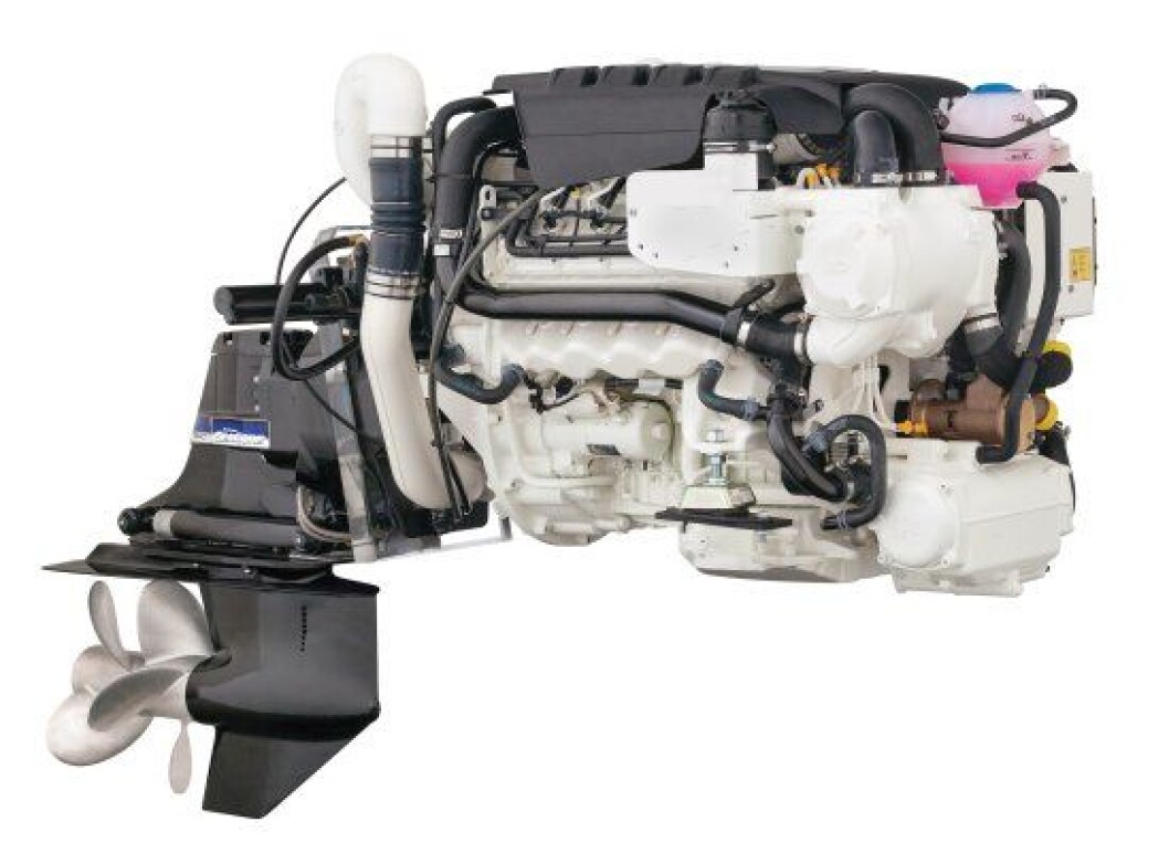 Denne kraftpakken på 370 hk er en ny V8 dieselmotor fra Mercury Denne kraftpakken på 370 hk er en ny V8 dieselmotor fra Mercury