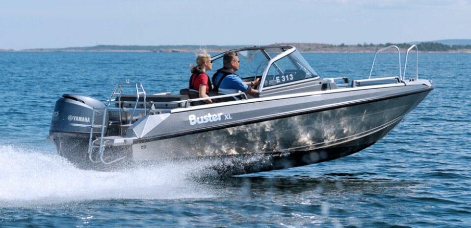 FINSK ALTERNATIV: Buster XL er en populær båt i Norge. Marell ønsker å være et røffere alternativ til Buster.
