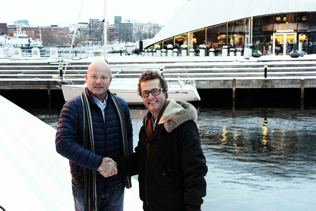 FLYTTER: Norboat, her representert ved direktør Erlend Prytz er blitt enige med Geir Olav Helgeroll og marinaeier Norwegian Property.