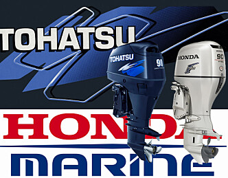 Honda og Tohatsu blir samme motor