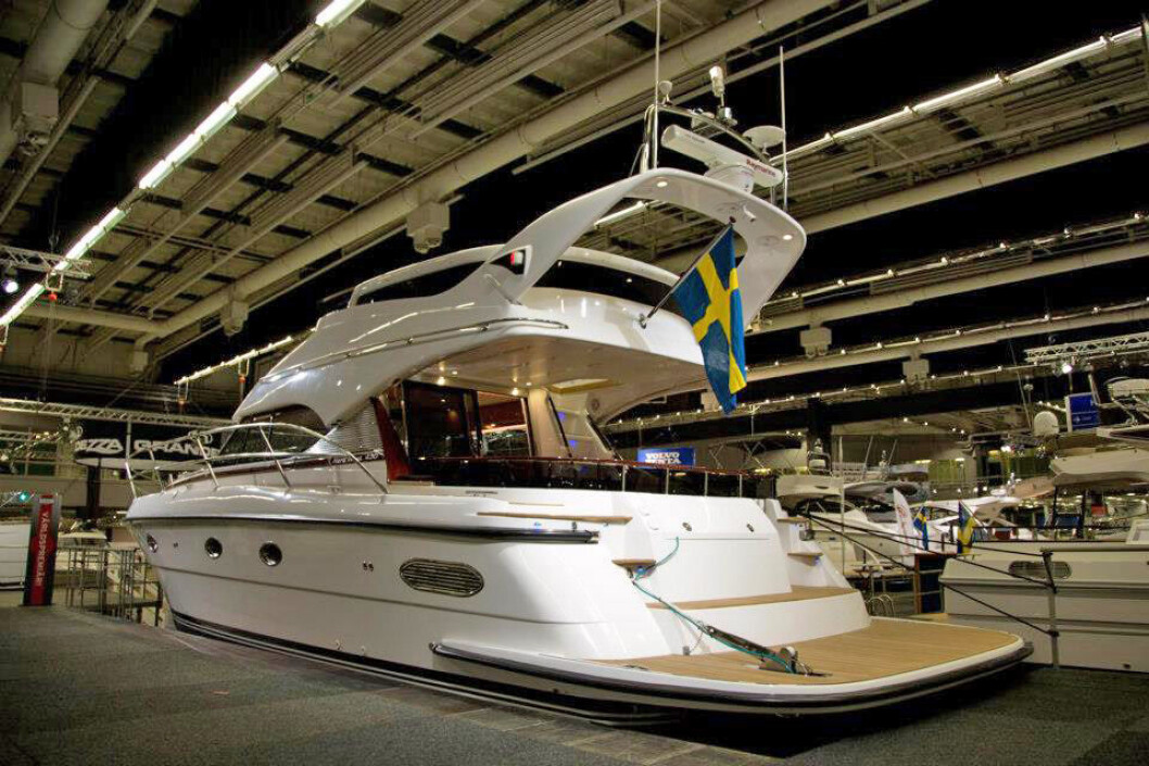 KONKURS: Nord West 430 Fly hadder premierevisning under båtmessen tidligere denne måneden. I dag er selskapet konkurs. KONKURS: Nord West 430 Fly hadder premierevisning under båtmessen tidligere denne måneden. I dag er selskapet konkurs.