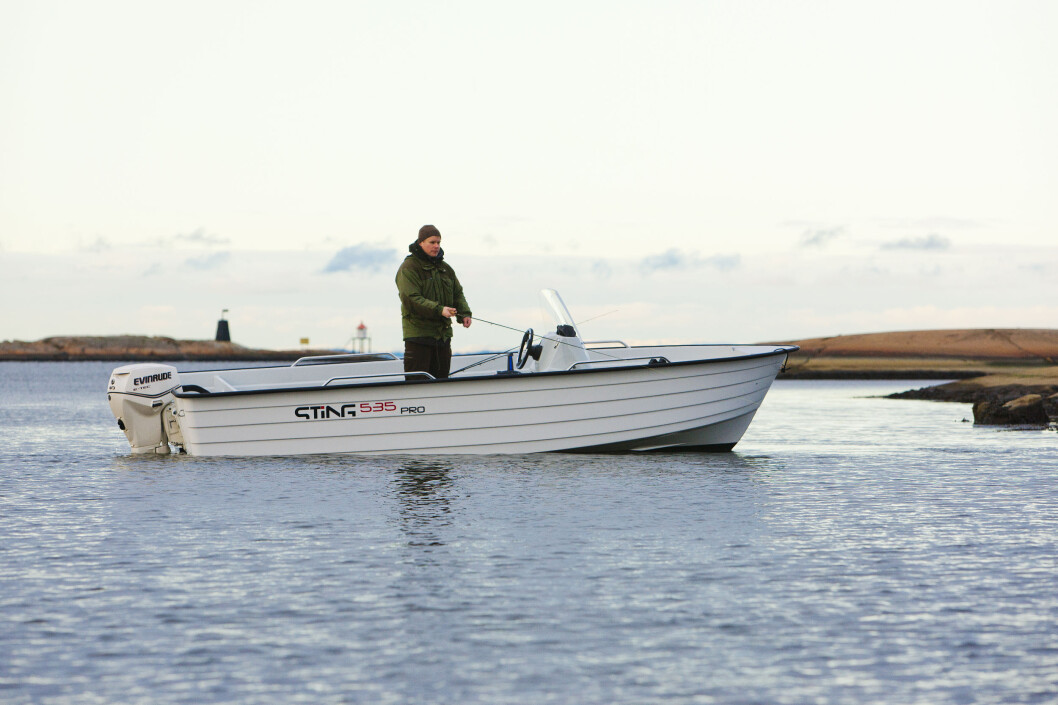 STING 535 PRO er en enkel og ujålete båt for fiskere og hyttefolk. STING 535 PRO er en enkel og ujålete båt for fiskere og hyttefolk.