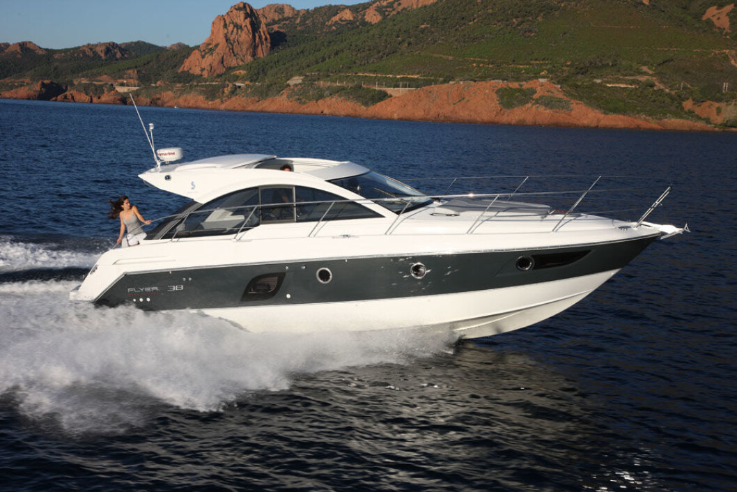 Modellvalget som Aaby Marine vil ta inn er ikke fastlagt ennå, men Beneteau Gran Turismo 38 er en høyaktuell modell. Modellvalget som Aaby Marine vil ta inn er ikke fastlagt ennå, men Beneteau Gran Turismo 38 er en høyaktuell modell.