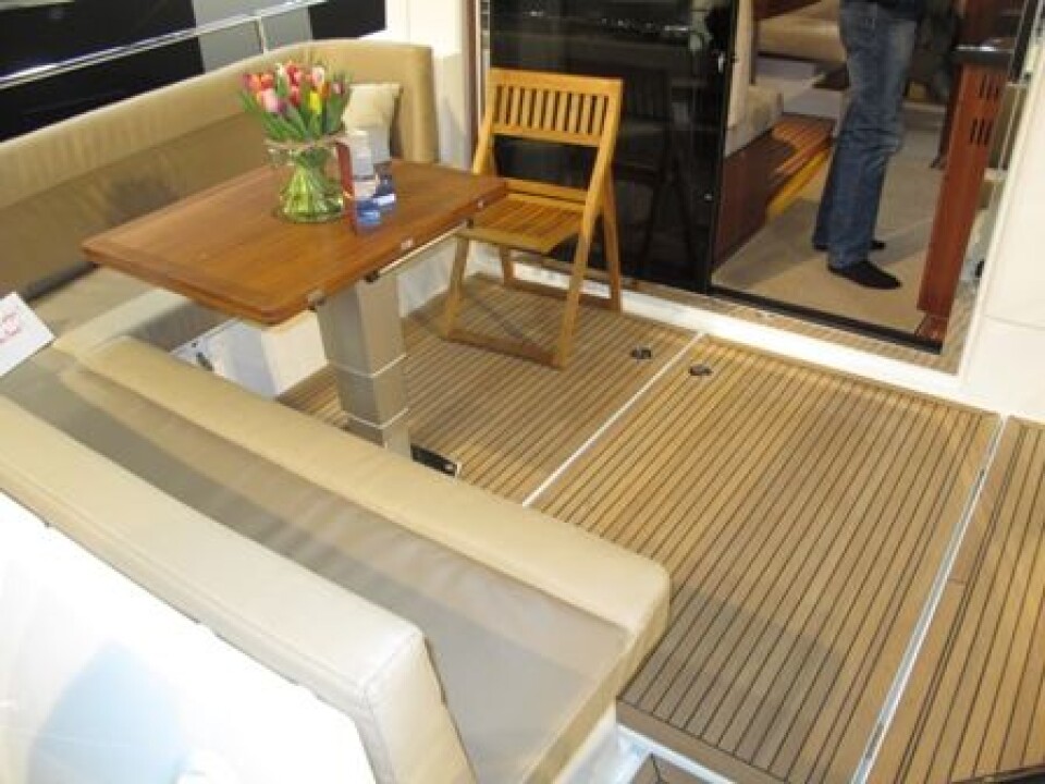 Interiør Nimbus 405 Coupé