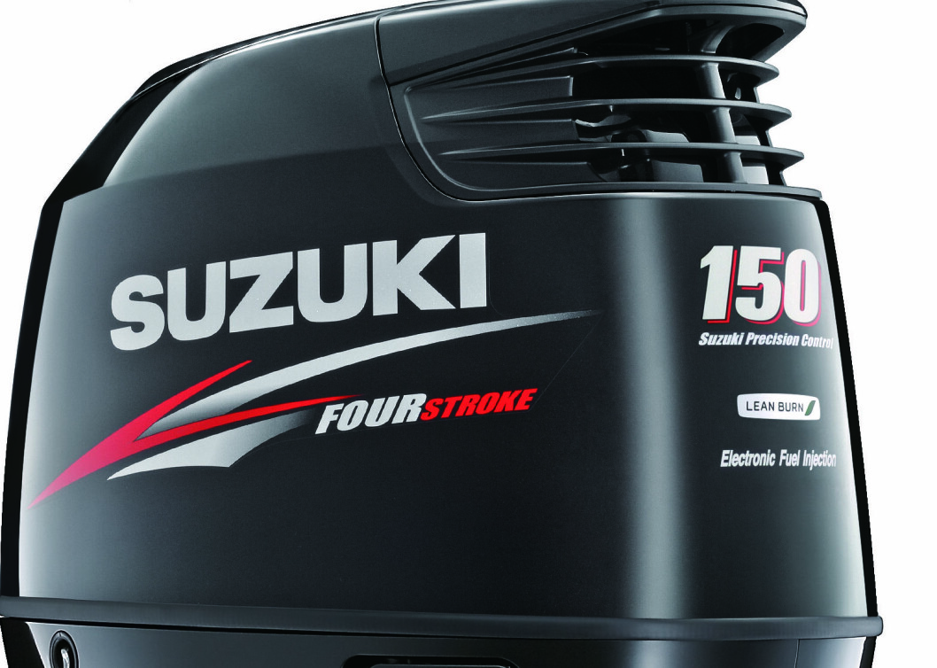 ELEKTRONISK: DF 175 TG og DF 150 TG  er modellbetegnelsen på Suzukis nyeste motorer med elektronisk gass og gearspak.