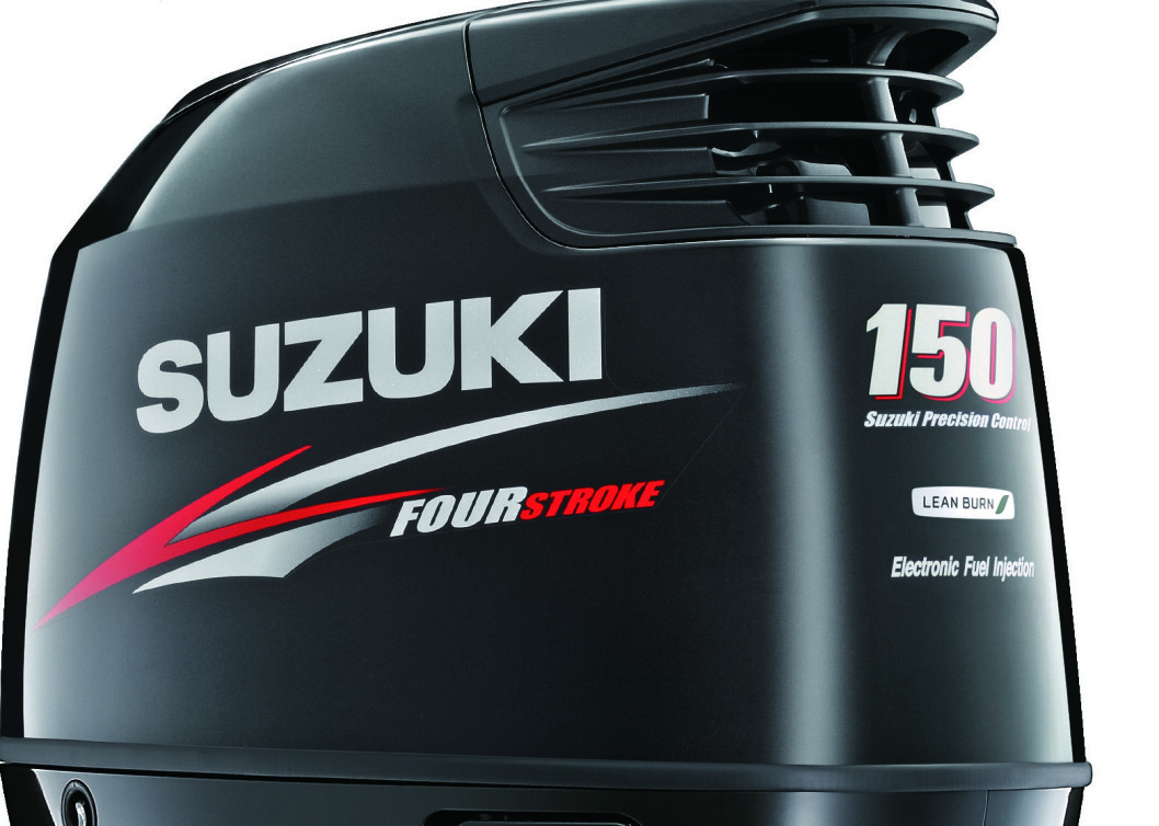 ELEKTRONISK: DF 175 TG og DF 150 TG er modellbetegnelsen på Suzukis nyeste motorer med elektronisk gass og gearspak. ELEKTRONISK: DF 175 TG og DF 150 TG er modellbetegnelsen på Suzukis nyeste motorer med elektronisk gass og gearspak.
