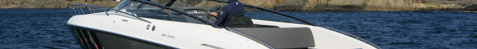 FORLENGET: Windy 29 Coho har fått et strammere design og en lenger badeplattform enn forgjengeren 28 Ghibli. FORLENGET: Windy 29 Coho har fått et strammere design og en lenger badeplattform enn forgjengeren 28 Ghibli.