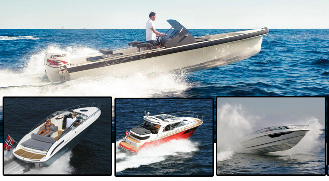 NOMINERTE: Goldfish, Oceanmaster, Windy og Marex er alle nominert til pris i London. Det er også Flipper 760 som er tegnet av norske Espen Thorup. NOMINERTE: Goldfish, Oceanmaster, Windy og Marex er alle nominert til pris i London. Det er også Flipper 760 som er tegnet av norske Espen Thorup.