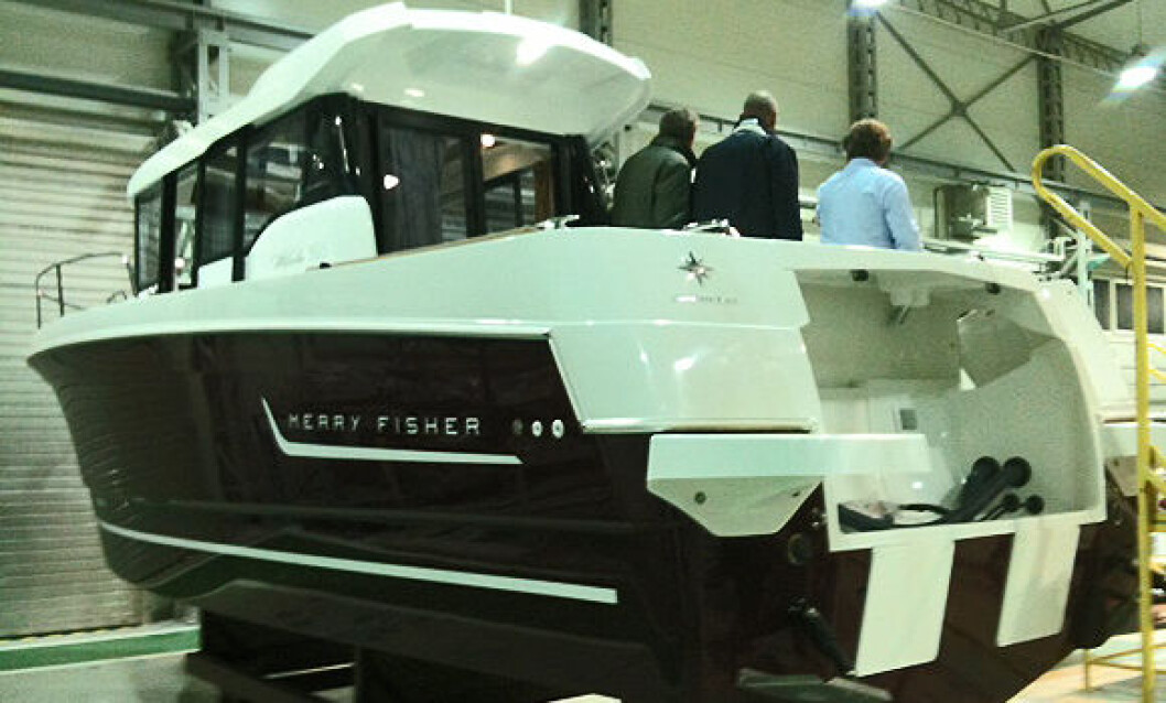 Jeanneau Merry Fisher 855 Marlin skal premierevises i desember. På nyåret kommer den til Norge. Jeanneau Merry Fisher 855 Marlin skal premierevises i desember. På nyåret kommer den til Norge.
