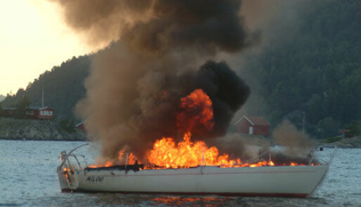 Båter brenner etter dårlig vedlikehold