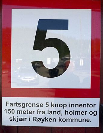 I dag er det lokale fartsgrenser. I dag er det lokale fartsgrenser.