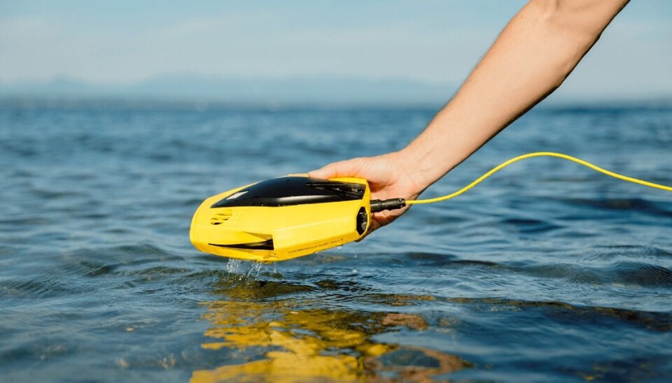 UNDERVANNSDRONE: Med Chasing Dory kan alle enkelt inspisere båten, bunnforholdene i havna, eller kanskje hjelper deg å finne klokka du mistet.