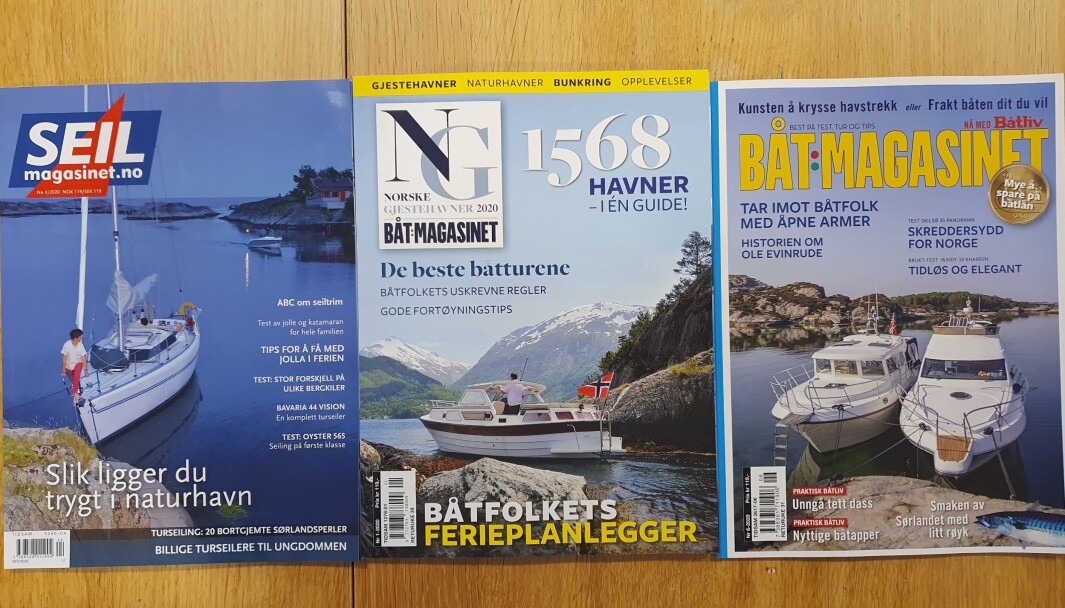 Fersk sommerlektyre for båtfolket Fersk sommerlektyre for båtfolket