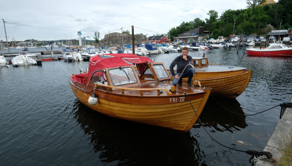 Med sjekte fra Norge til Skottland