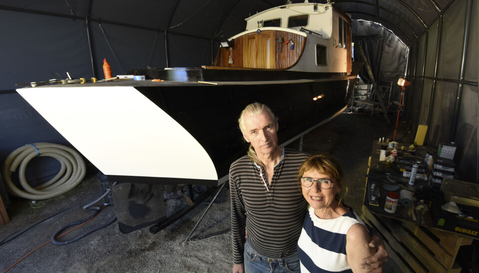 OMBYGD: For Thomas Bell og Cecilie Heramb har den langsomme reisen gjennom Europa blitt et livsprosjekt. OMBYGD: For Thomas Bell og Cecilie Heramb har den langsomme reisen gjennom Europa blitt et livsprosjekt.
