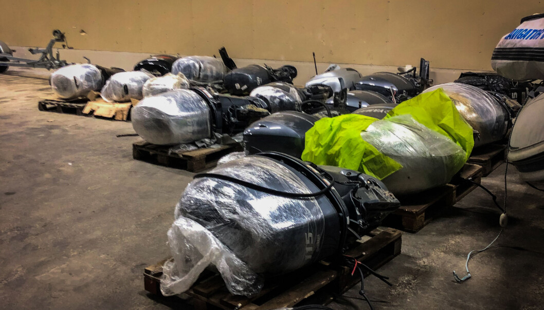 HØYSESONG FOR TYVERIER: Båtmotorer er et yndet tyveriobjekt for tyver - spesielt om høsten. HØYSESONG FOR TYVERIER: Båtmotorer er et yndet tyveriobjekt for tyver - spesielt om høsten.