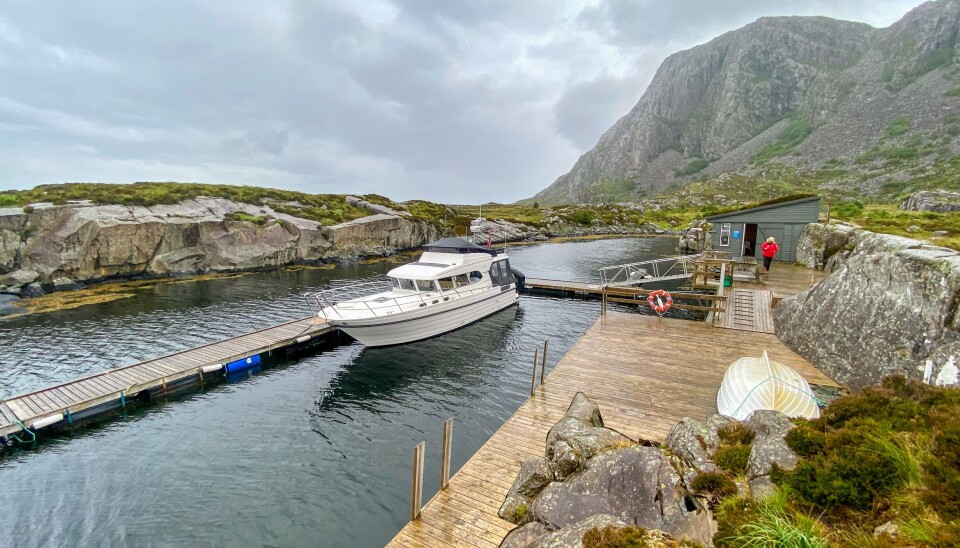 DOMBA: Nydelig tilrettelagt naturhavn vest for Florø. DOMBA: Nydelig tilrettelagt naturhavn vest for Florø.