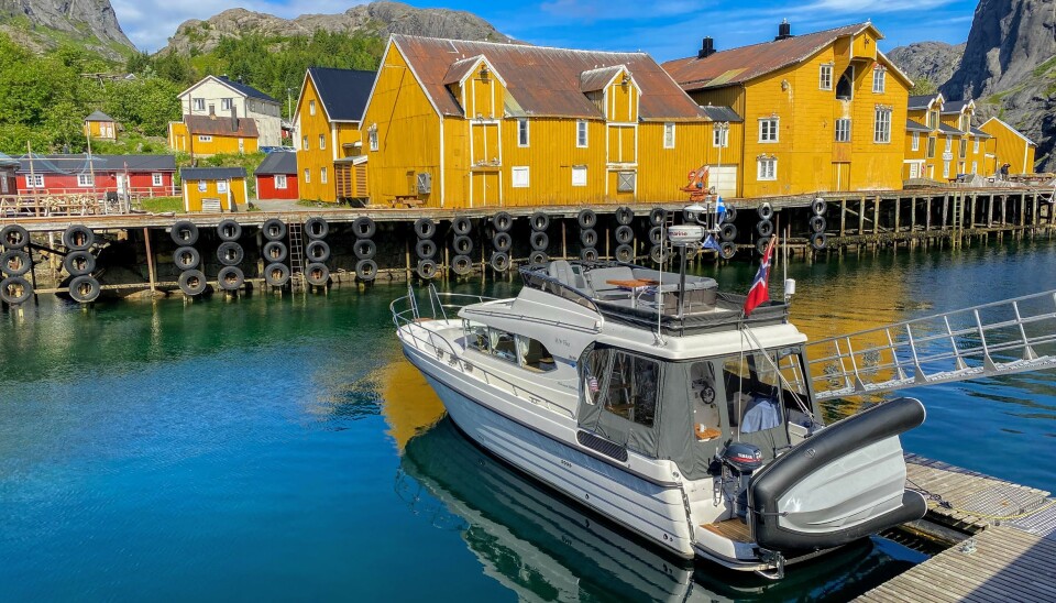 STILLE: Populære Nusfjord var et eventyr og nesten folketomt på grunn av korona.