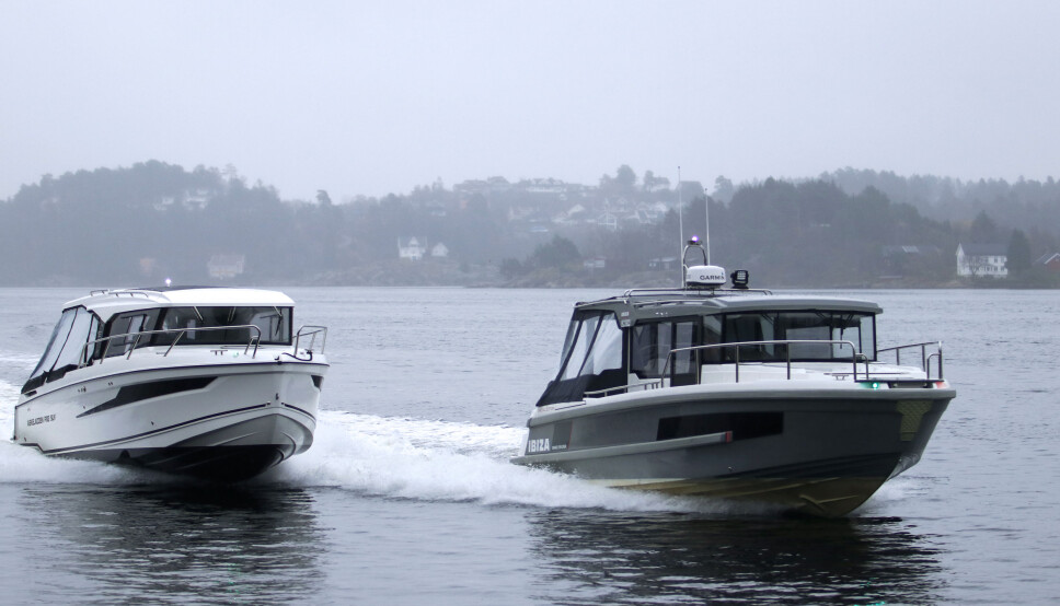 EGNET FOR TURER: Askeladden P92 SUV og Ibiza Grand Explorer tar opp konkurransen med veletablerte turbåter. EGNET FOR TURER: Askeladden P92 SUV og Ibiza Grand Explorer tar opp konkurransen med veletablerte turbåter.