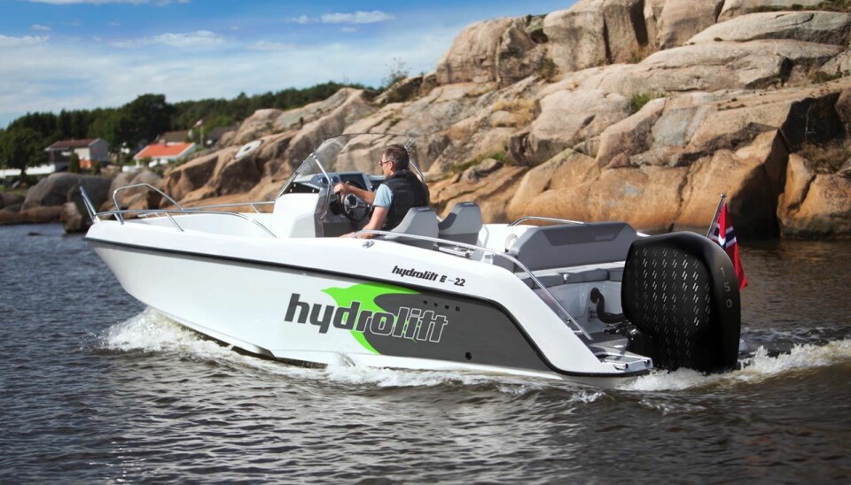NORSK: Hydrolift bygger båter i Norge og satser på elmotor fra norske Evoy.