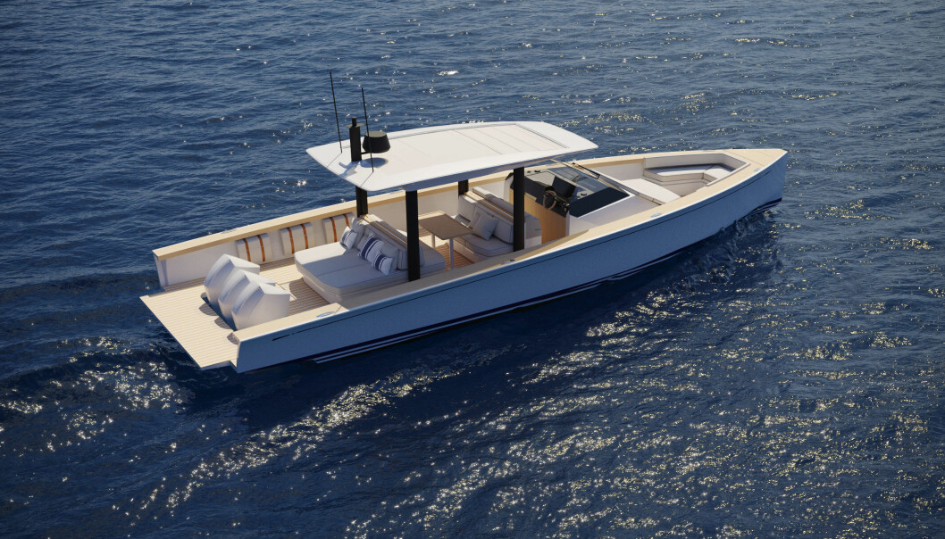 SWAN: Seilbåtprodusenten Swan har lansert en 43-fots motorbåt
