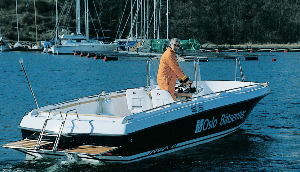 FRA TESTARKIVET: Nimbus Max II Classic ble testet i Praktisk Båtliv 5 2000.