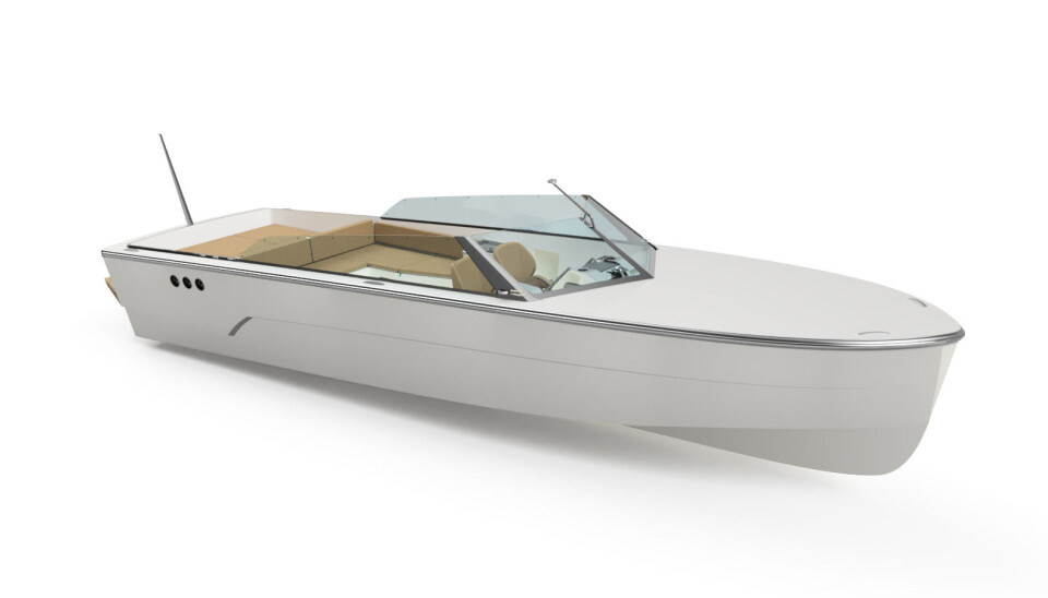 HYDROGENBÅT: HyCruiser 28 gir båtliv uten motorstøy.