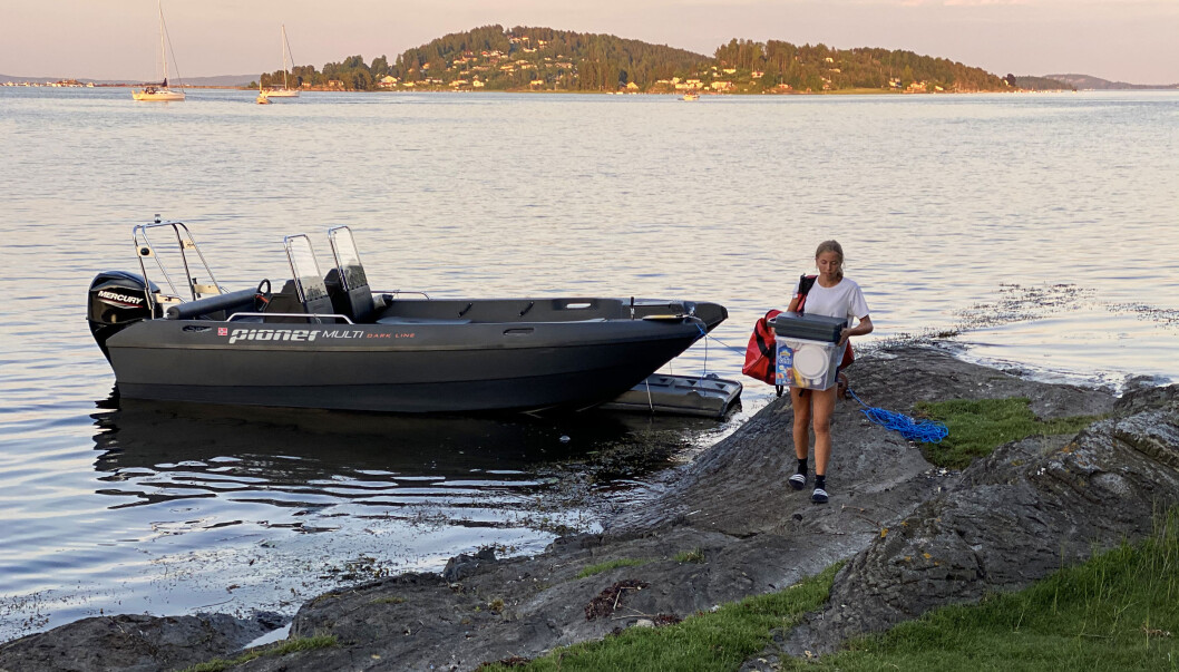STRANDHUGG: Lemmen er svært praktisk når man skal bære ting inn og ut fra båten. STRANDHUGG: Lemmen er svært praktisk når man skal bære ting inn og ut fra båten.