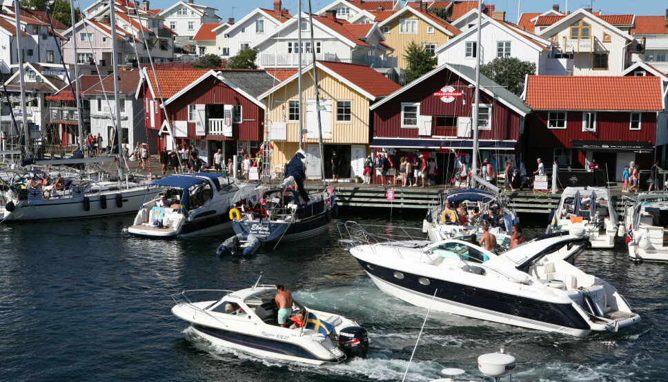 IKKE I ÅR: Innreisereglene som gjelder frem til 20. august tilsier at vi neppe kan reise til Sverige med båten denne sommeren heller.