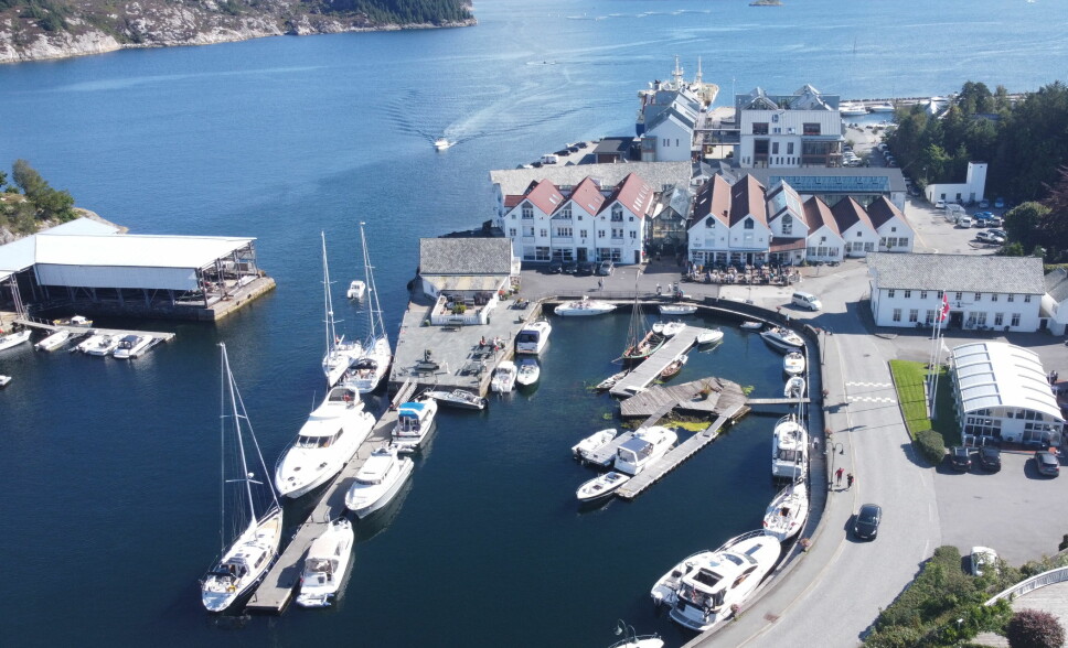 NY SEIER: Bekkjarvik har sterk posisjon blant gjestehavnene på Vestlandet. Her fra indre havn.