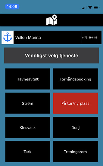 APP: Marina Booking har en vei å gå når det gjelder brukergrensesnitt. APP: Marina Booking har en vei å gå når det gjelder brukergrensesnitt.