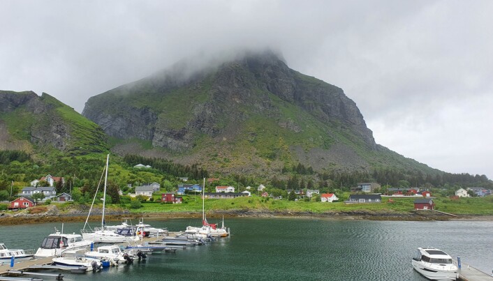 GJESTEHAVN: Lovund Båtforenings gjestehavnen ligger sør på øya. GJESTEHAVN: Lovund Båtforenings gjestehavnen ligger sør på øya.
