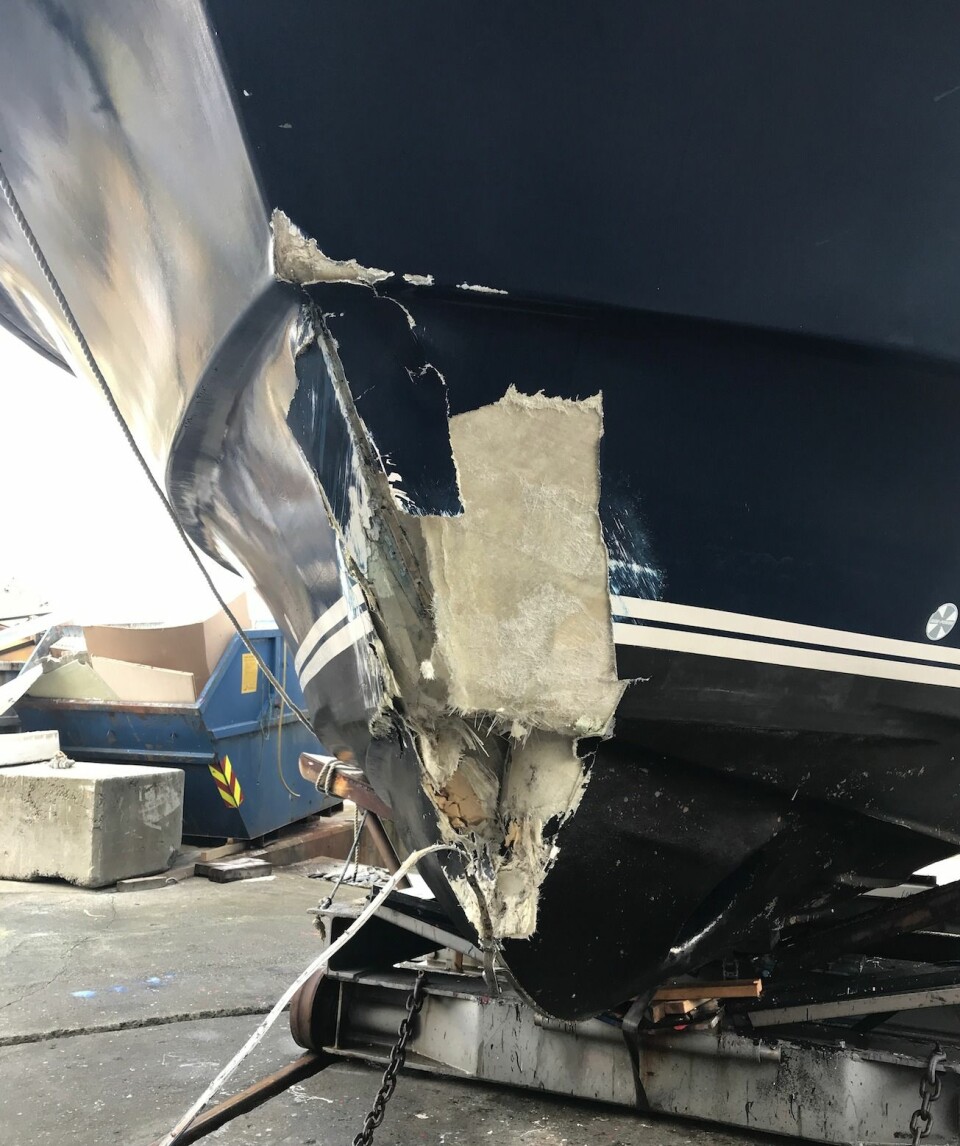 KREVER FAGFOLK: Reparasjon av båt med store strukturelle skader kan lett påvirke båtens CE-merking. (ILLUSTRASJONSFOTO: HALLGEIR SKORPEN).