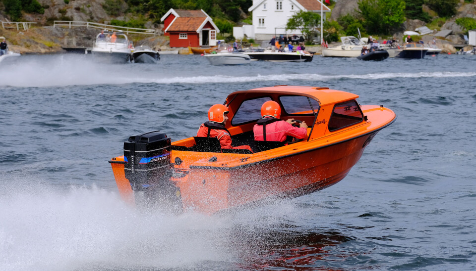 VERDENSMESTER: Dag Rudstrøm er regjerende verdensmester sammen med tidligere skihopper Anders Jacobsen med denne Fjordling 17 HT med et monster av en Mercury 300 XS. VERDENSMESTER: Dag Rudstrøm er regjerende verdensmester sammen med tidligere skihopper Anders Jacobsen med denne Fjordling 17 HT med et monster av en Mercury 300 XS.