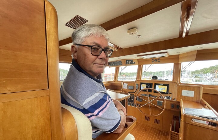 Gunnar (75) til rors fra Torrevieja til Son