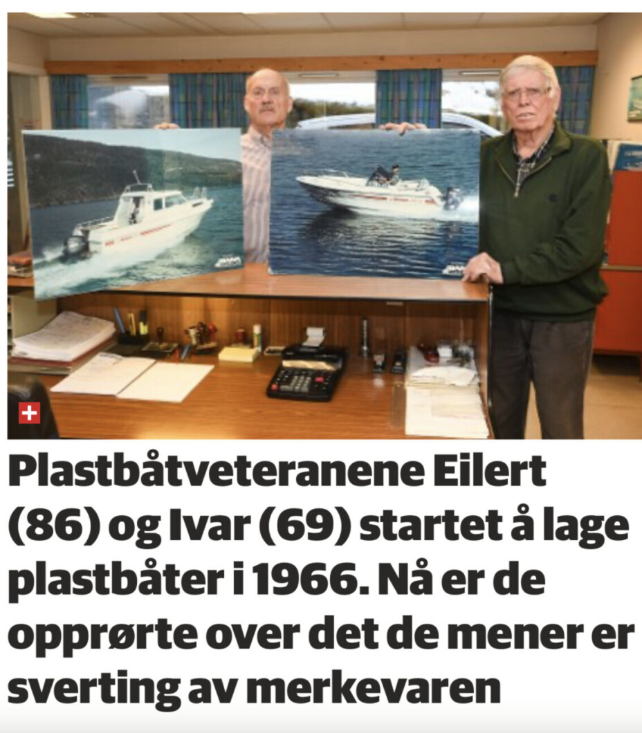 Skjermdump fra Rana Blad 19. februar 2020.