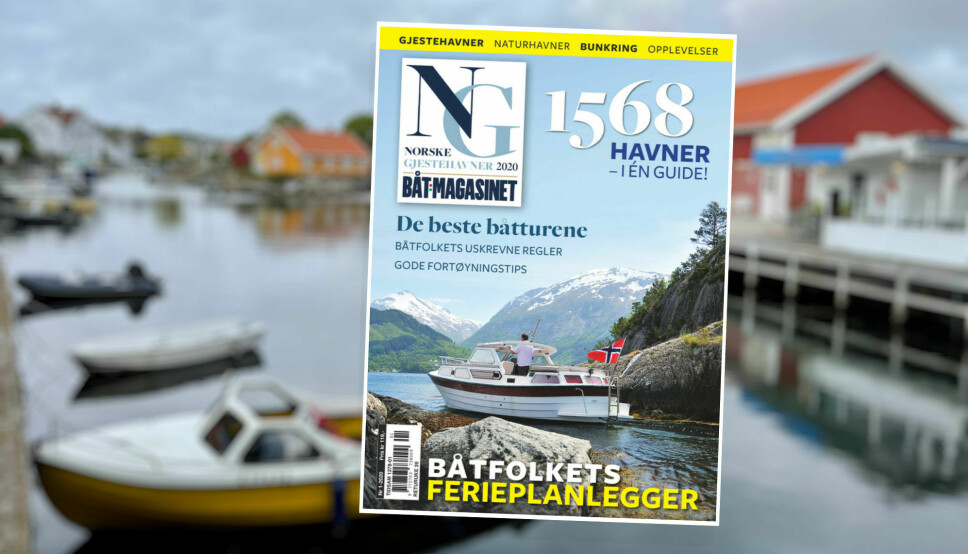 NORSKE GJESTEHAVNER: Båtfolkets ferieplanlegger.