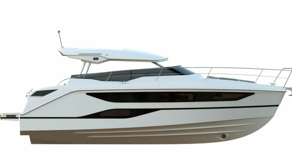 ÅPEN: Bavaria SR36 kan også leveres med lavere vindskjerm og med det bli en mer åpen båt.