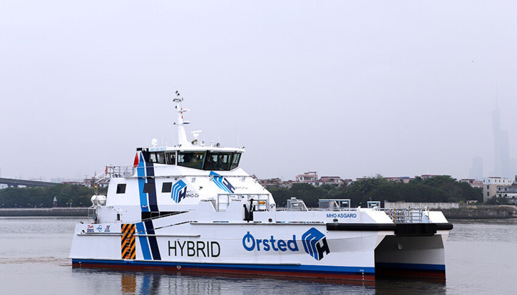VIND OG HYBRID: De to nye servicefartøyene til vindkraftparken i Nordsjøen kombinerer hybridteknologi og Volvo Penta IPS. VIND OG HYBRID: De to nye servicefartøyene til vindkraftparken i Nordsjøen kombinerer hybridteknologi og Volvo Penta IPS.