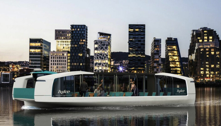 HYKE: Hydrolift Smart City Ferries skal allerede på slutten av året ha en byferge klar for levering.