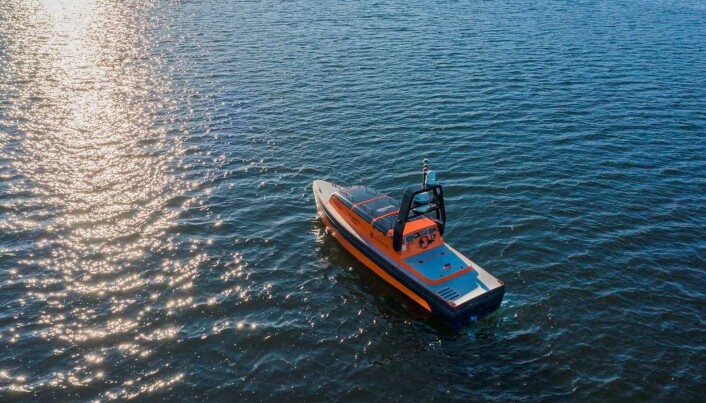 USV: Ubemannede fartøyer som "Sounder" fra Kongsberg-gruppen er blant annet levert til Peru. USV: Ubemannede fartøyer som "Sounder" fra Kongsberg-gruppen er blant annet levert til Peru.