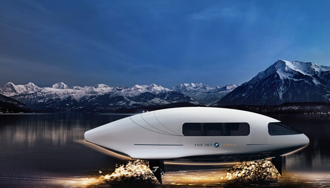VERDENS FØRSTE: Hydrogen og foil kombineres for mer miljøvennlig båttransport. VERDENS FØRSTE: Hydrogen og foil kombineres for mer miljøvennlig båttransport.